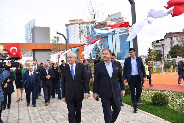 Kılıçdaroğlu, 44 dönümlük Maltepe Cumhuriyet Parkı’nı ziyaret etti