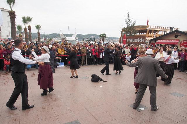 Ayvalık’tan dünyaya dansla barış mesajı