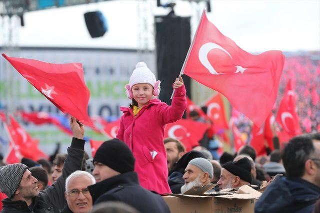 Başakşehir'deki millet bahçesinin açılışı