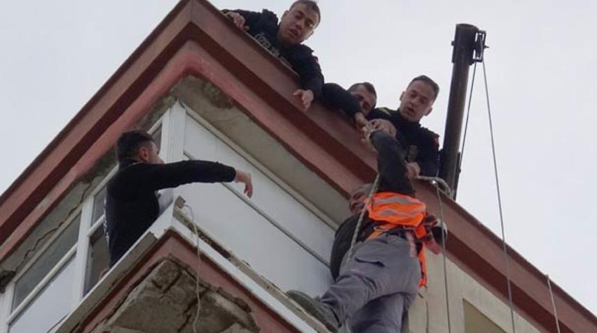 Ölümle burun buruna geldi! İşte o an