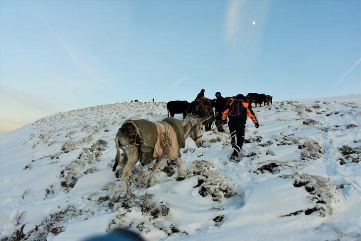 Muş'ta donmak üzere olan üç kişi kurtarıldı G4