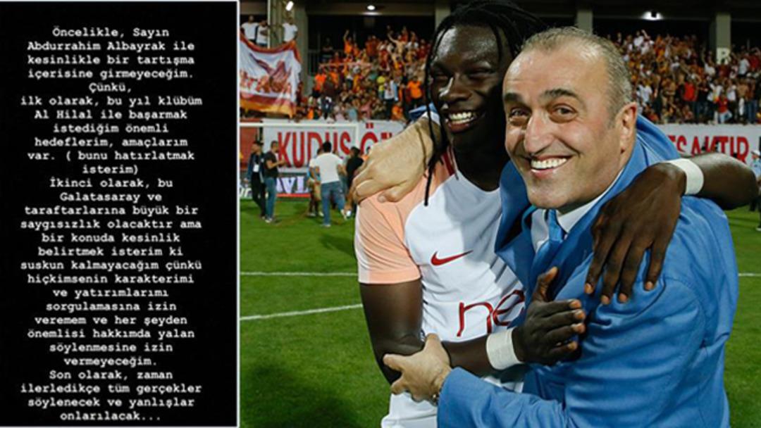 Bafetimbi Gomis'ten Abdurrahim Albayrak'a yanıt