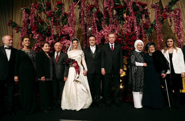 Cumhurbaşkanı Erdoğan İlker Aycı'nın düğününe katıldı
