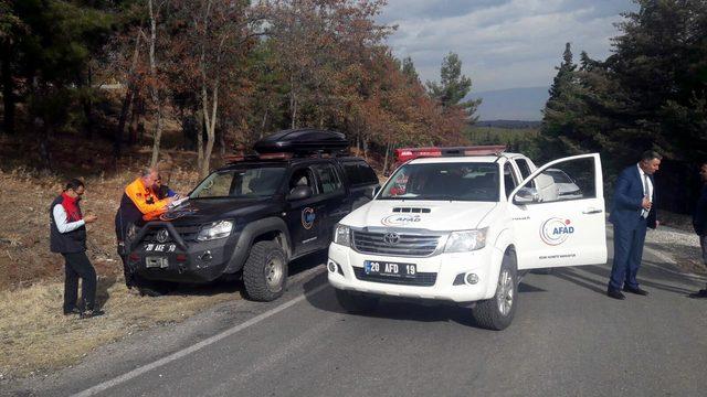 Denizli'de eğitim uçağı düştü; Pilot ve öğrencisi aranıyor (3)