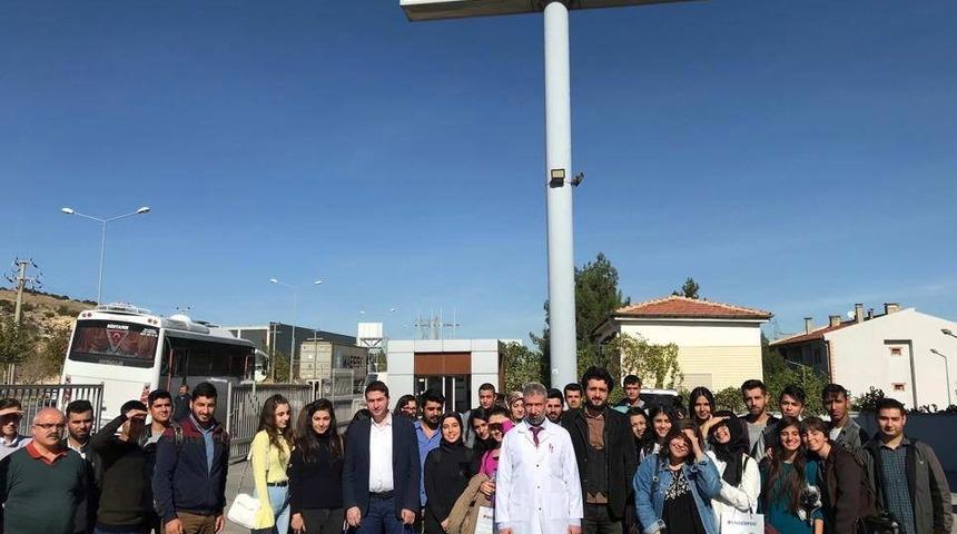 GA&Uuml;N &Ouml;ğrencilerinden teknik gezi