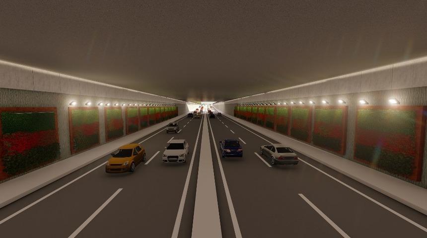 Terminal Kavşağı&rsquo;ndaki katlı kavşak &ccedil;alışmaları hızla ilerliyor