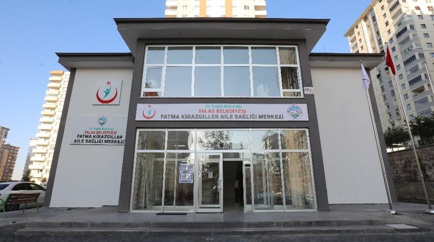 Talas&rsquo;a Bir Sağlık Tesisi Daha