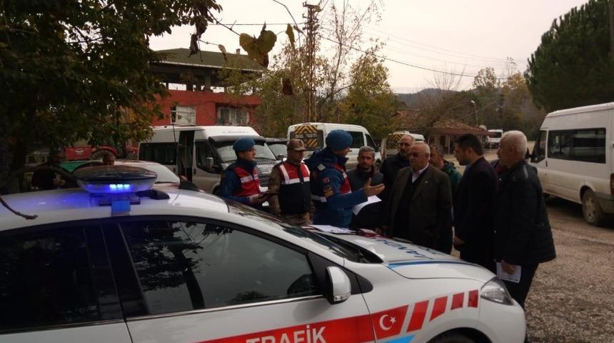 Jandarmadan servis denetimleri