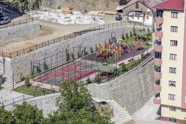 Gümüşhane Belediyesi 2 yılda 32 çocuk parkı yaptı