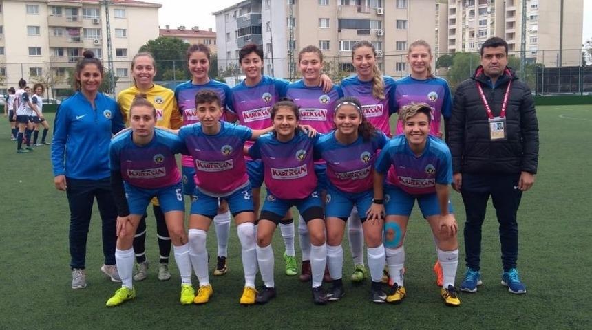 Turgutlu Belediyespor&rsquo;un kadınları lige galibiyetle başladı