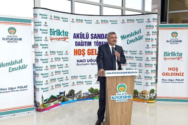 Malatya’da engellilere tekerlekli sandalye