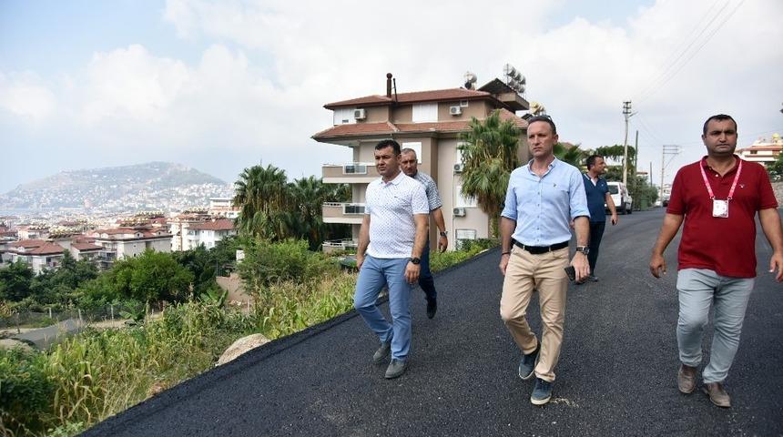 Alanya&rsquo;nın caddeleri yenileniyor