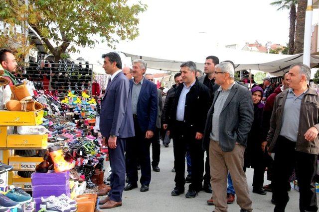 Sarıgöl’ün yeni tuhafiye pazarı hizmete girdi