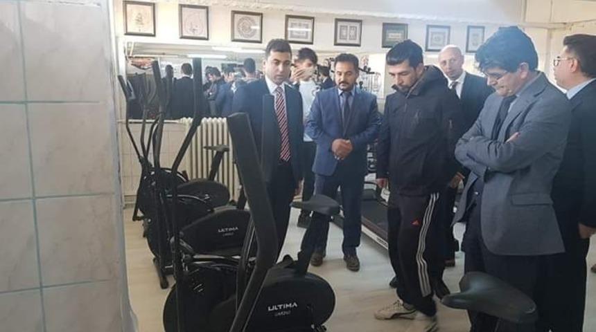 &rsquo;Spor yap sağlıklı kal&rsquo; projesi ile spor salonu oluşturdular