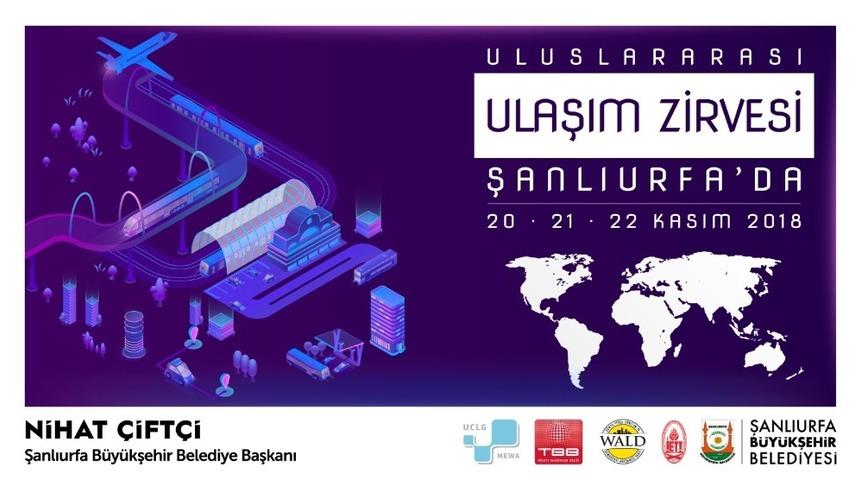 Mobilite Şanlıurfa Ulaşım Zirvesi başlıyor