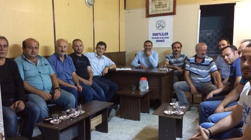 Emetliler Dayanışma ve Kalkınma Derneği&rsquo;nde g&ouml;rev değişikliği