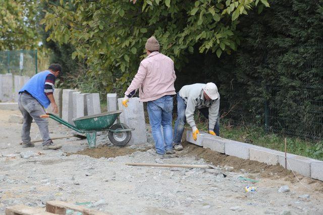 Arifiye-Sapanca bağlantı yolu çalışmaları sürüyor