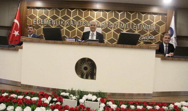 Büyükşehir Belediyesi’nin 2019 yılı bütçesi belirlendi