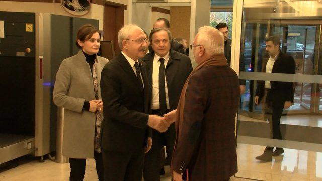 Kılıçdaroğlu cenaze töreninin ardından Ankara'ya gitti