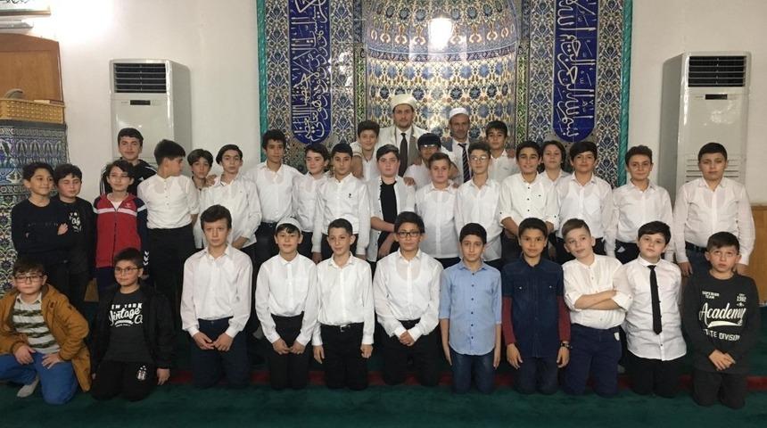 Fatsa’da çocuklardan Mevlid Kandili programı