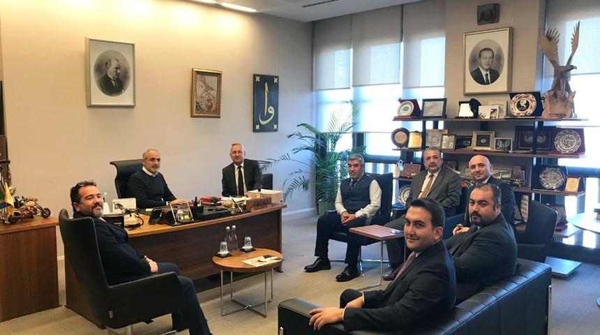 Cumhurbaşkanı Başdanışmanı Top&ccedil;u, TURYOLDER &uuml;yelerini kabul etti