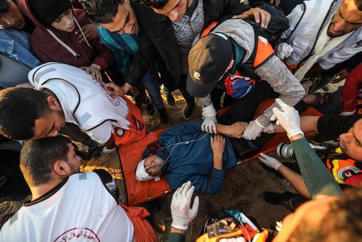 İsrail güçleri Gazze sahilinde 25 Filistinliyi yaraladı  G4