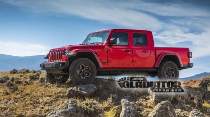 Jeep’in yeni pick-up modeli ortaya çıktı! 