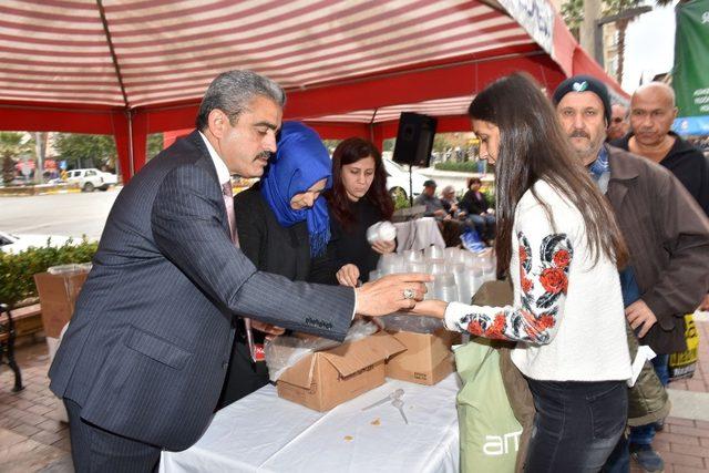 Nazilli Belediyesinden 8500 kişilik kandil hayrı