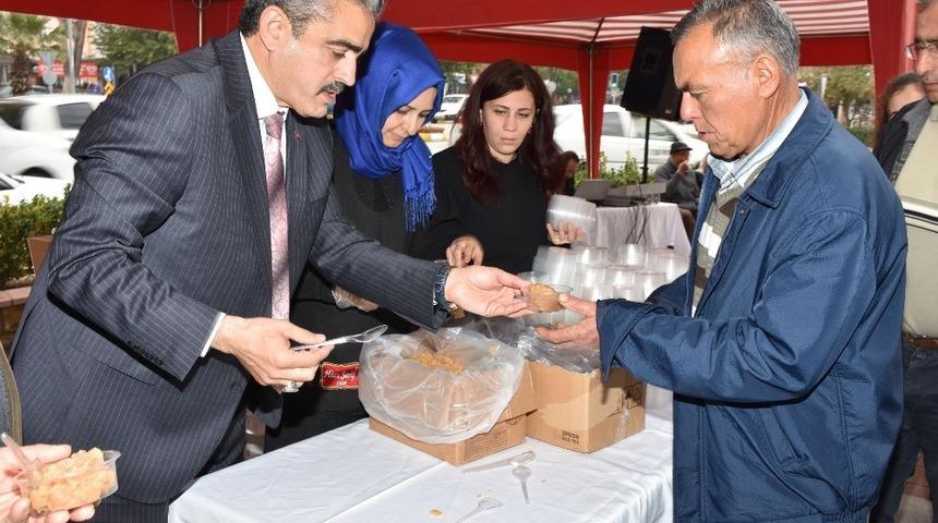 Nazilli Belediyesinden 8500 kişilik kandil hayrı