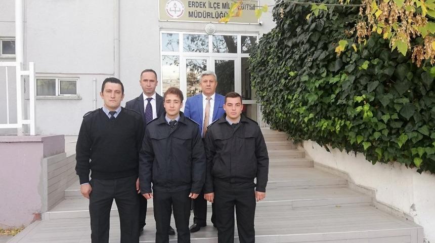 Erdek&rsquo;teki okullara &ouml;zel g&uuml;venlik