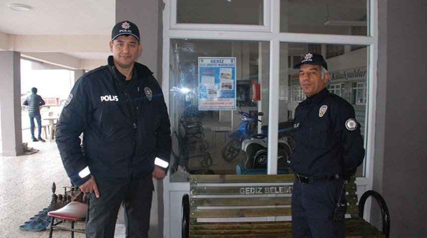 Gediz polisinden afişli uyarı