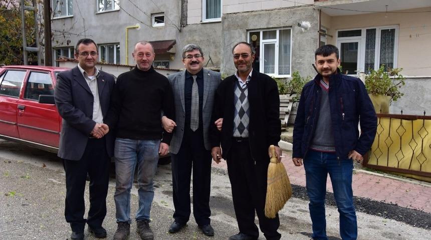 Başkan Can, mahalle sakinlerini dinledi