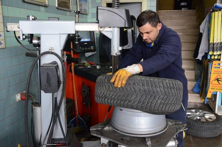Lastikçilerde ‘kış lastiği’ yoğunluğu G2