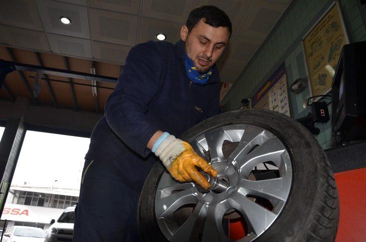 Lastikçilerde ‘kış lastiği’ yoğunluğu G4