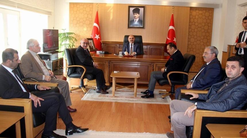 KGC&rsquo;den Vali G&uuml;naydın&rsquo;a &rsquo;Hoşgeldin&rsquo; ziyareti