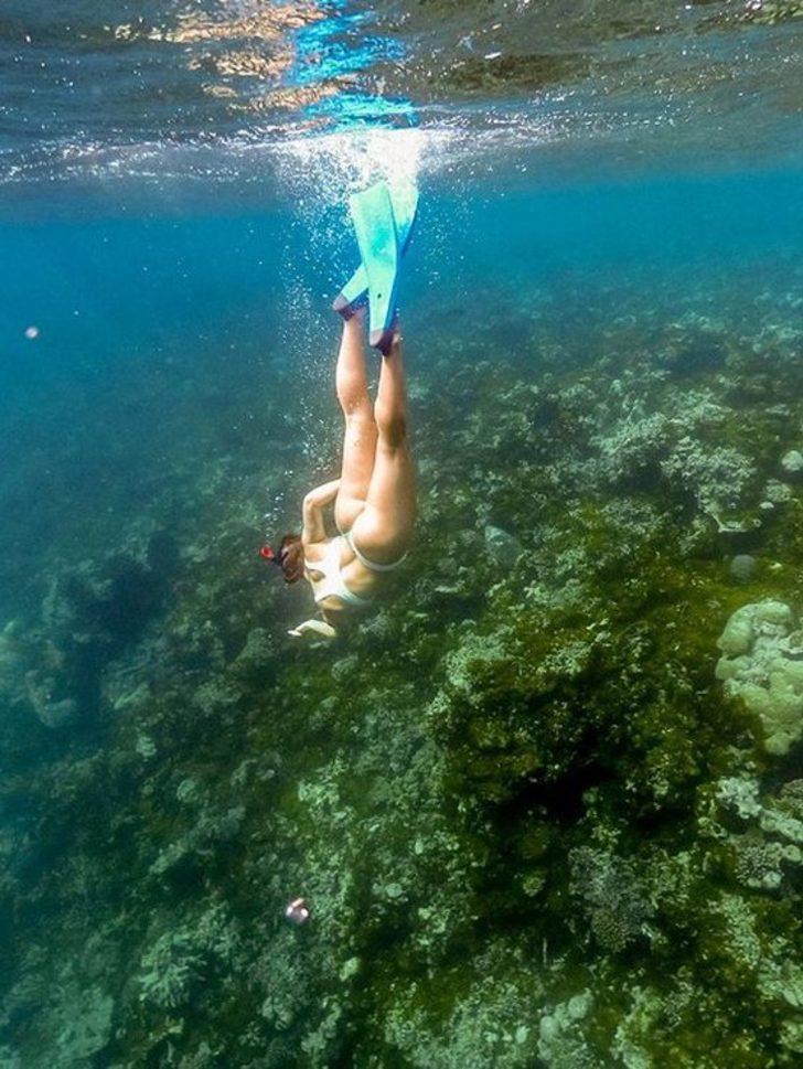 Yenge farkındalık için daldı! G1