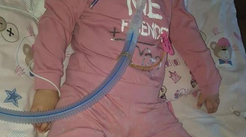 Minik Öykü’nün hayatı 61 bin TL’ye bağlı