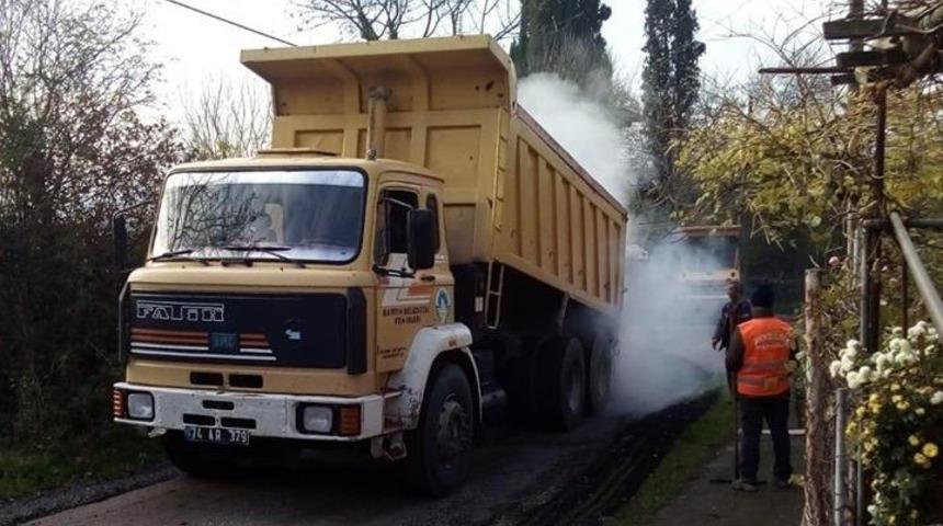 Ekipler bakım &ccedil;alışması yaptı