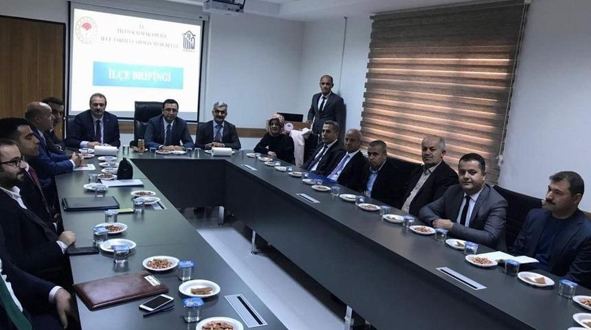 Siirt’te Tarımsal Koordinasyon ve Değerlendirme toplantısı yapıldı