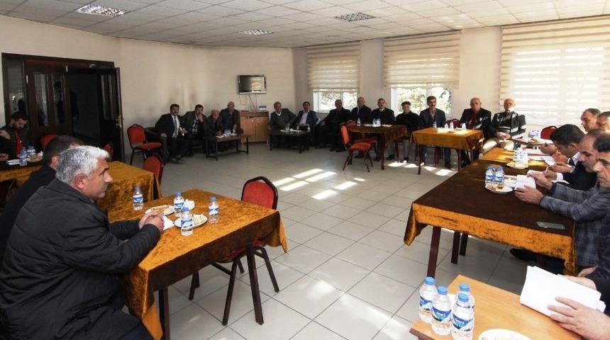 Erciş&rsquo;te tarımsal sulama sorunları masaya yatırıldı