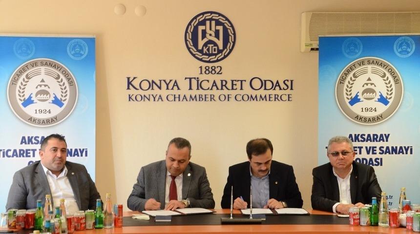 ATSO ile KTO arasında kardeş oda protokol&uuml; imzalandı