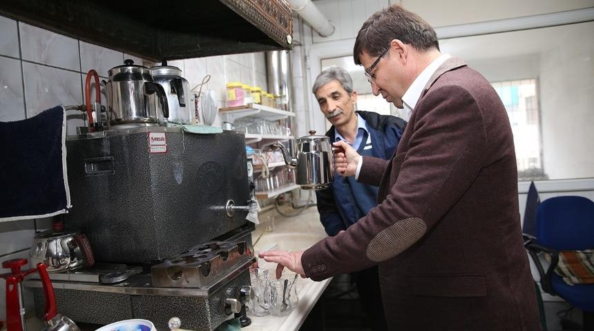 Başkan Subaşıoğlu, esnafı dinledi