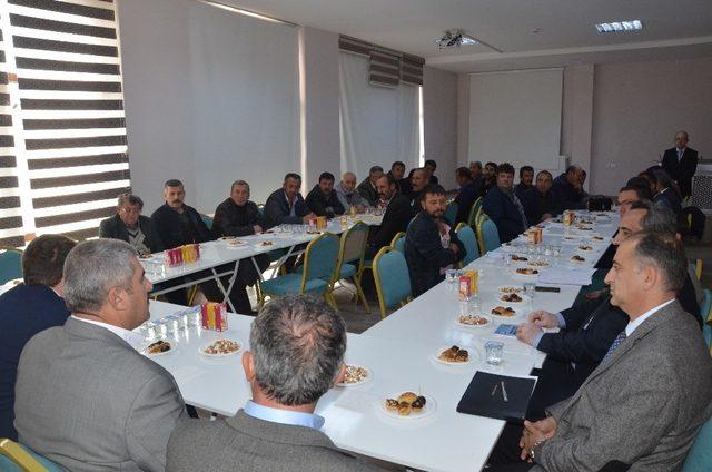 Günyüzü’nde Güvenlik ve Muhtarlar Toplantısı