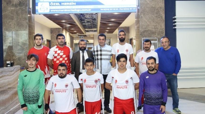 Ortadoğu Hastanesi, Ampute takımının sağlık sponsoru oldu