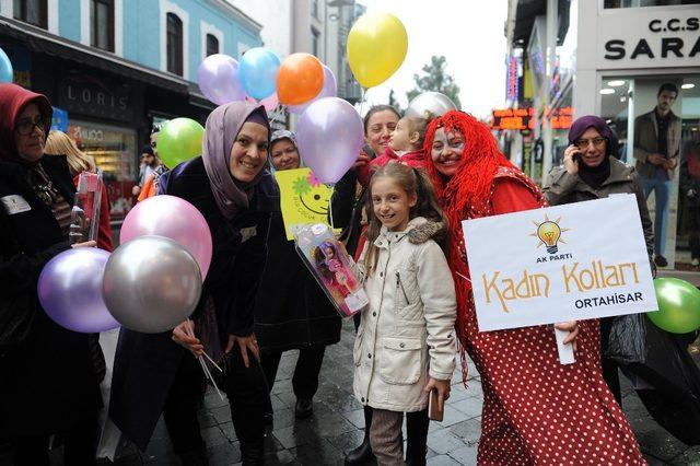 Trabzon’daki çocuklara Dünya Çocuk Günü’nde sürpriz
