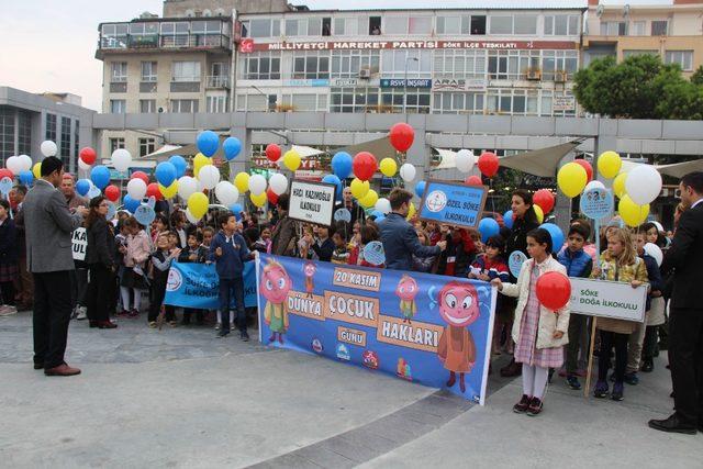 Söke’de Dünya Çocuk Hakları Günü kutlamaları