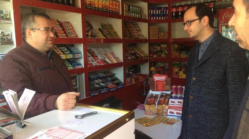 Belediye Başkan Aday Adayı Atalay&rsquo;a vatandaşlardan yoğun ilgi