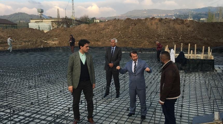 Yayladağı’nda 16 derslikli okulun inşasına başlandı