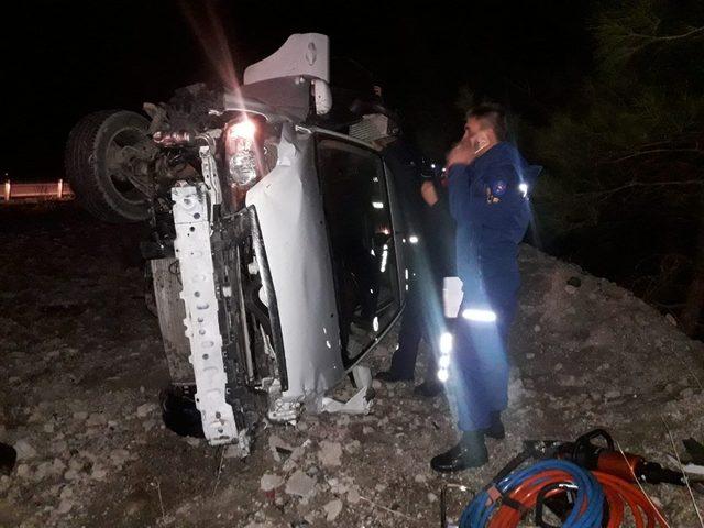 Akseki’de trafik kazası: 1 yaralı