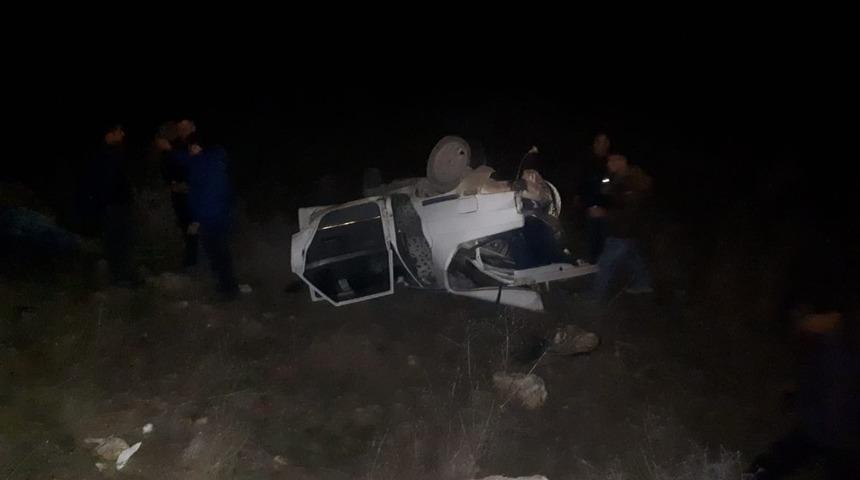 Gazı biten ara&ccedil;tan inen s&uuml;r&uuml;c&uuml; &ouml;l&uuml;mden d&ouml;nd&uuml;